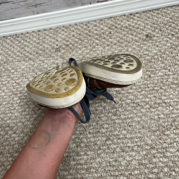 SOFFT brown leather sneakers blue size 6 - Picture 7 of 8